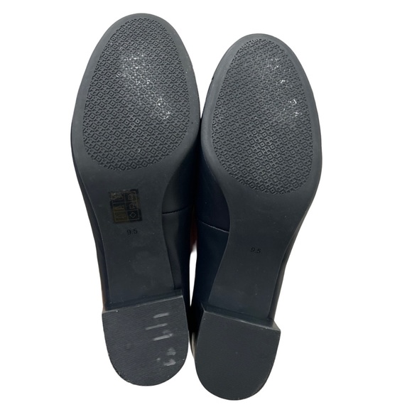 Tory Burch Black Everly Cap Toe Pumps in Dark Blue Woman’s 9.5 - Picture 9 of 11